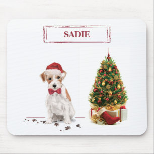 Mousepad Wire Haired Jack Russell Engraçado Cachorro de Nat