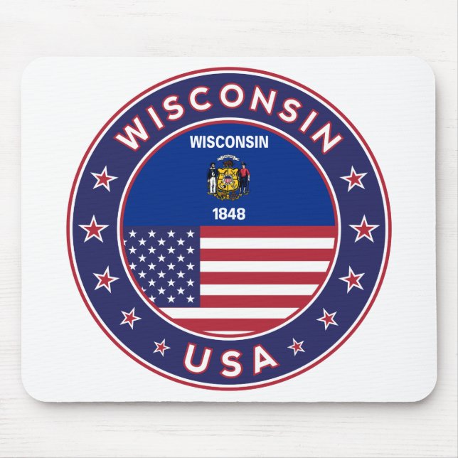 Mousepad Wisconsin (Frente)