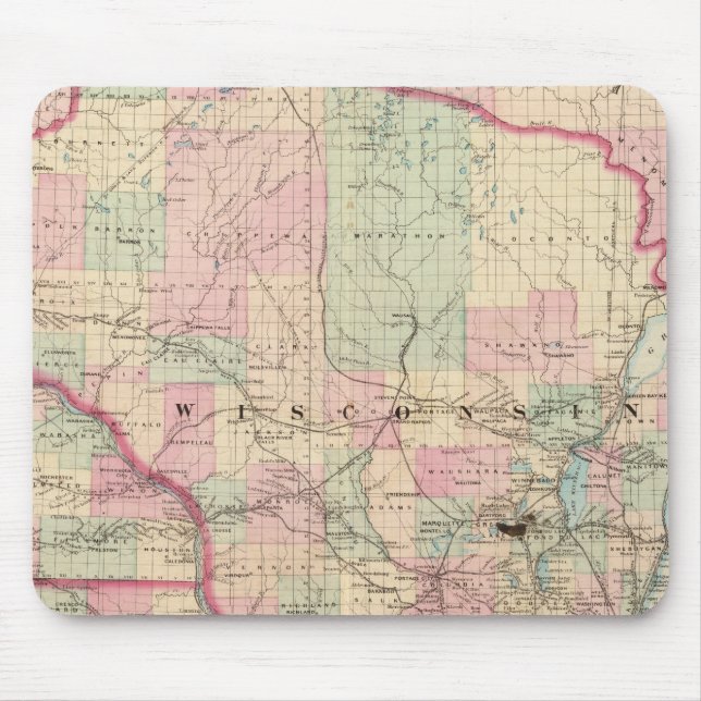 Mousepad Wisconsin 3 (Frente)
