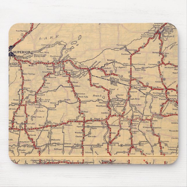 Mousepad Wisconsin 6 (Frente)