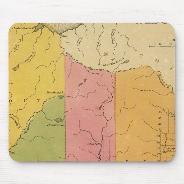 Mousepad Wisconsin 7 (Frente)