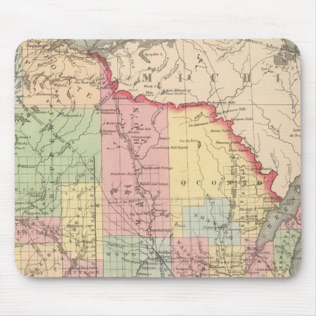 Mousepad Wisconsin 7 (Frente)