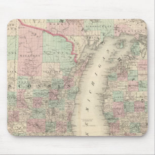 Mousepad Wisconsin e Michigan