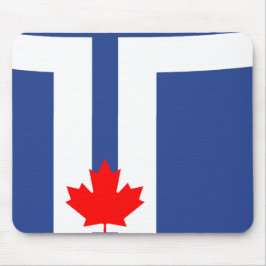 Mousepad with Flag of Toronto, Canada