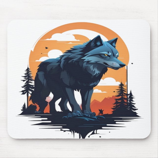 Mousepad Wolf 06 (Frente)