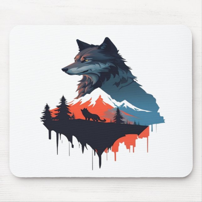 Mousepad Wolf 07 (Frente)