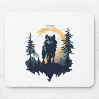 Mousepad Wolf 08
