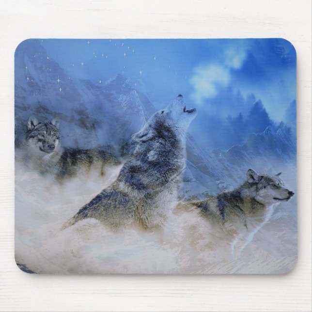 Mousepad Wolf Spirits (Frente)