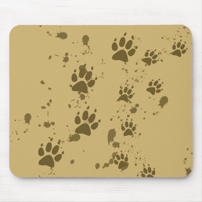 Mousepad Wolf Tracks (Frente)