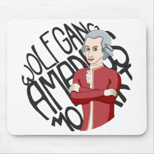 Mousepad Wolfgang Amadeus Mozart