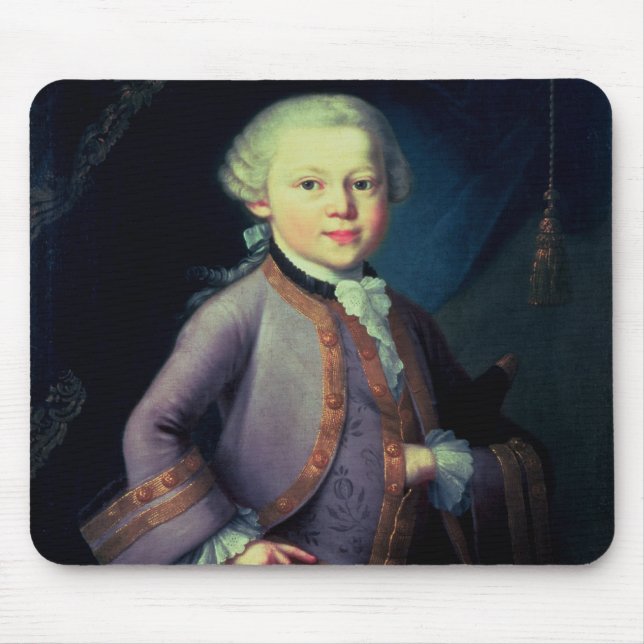 Mousepad Wolfgang Amadeus Mozart, 1763 (Frente)