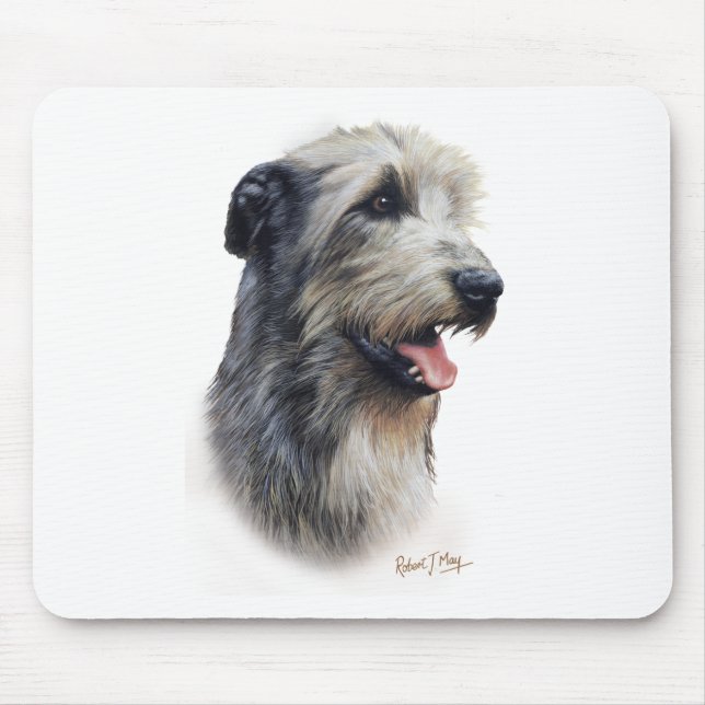Mousepad Wolfhound irlandês (Frente)