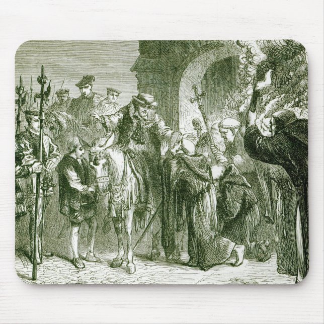 Mousepad Wolsey em Leicester (Frente)