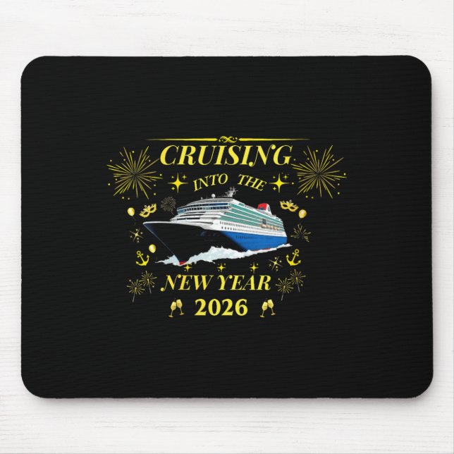 Mousepad Womens Adventure Awaits – Welcome 2026 V-neck  (Frente)
