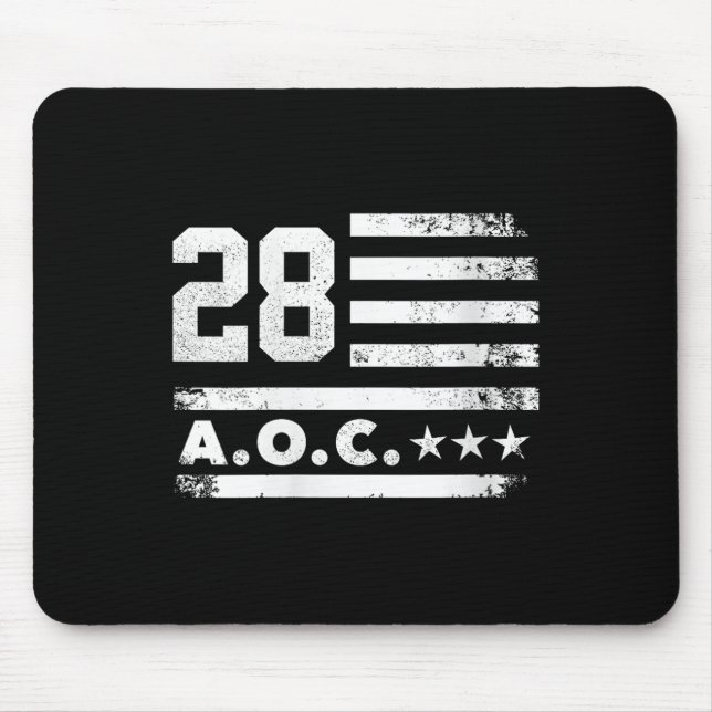 Mousepad Womens Aoc 2028 A.o.c. 2028 Para Presidente Americ (Frente)
