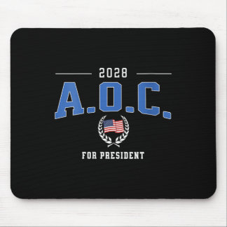 Mousepad Womens Aoc 2028 Para O Presidente Alexandria Ocasi