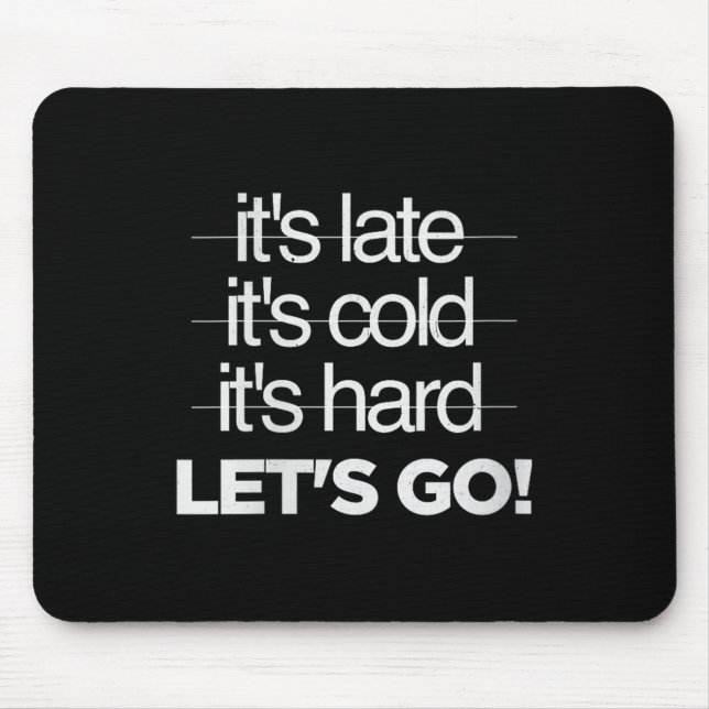 Mousepad Womens Great Motivational Discipline Workout No Ex (Frente)