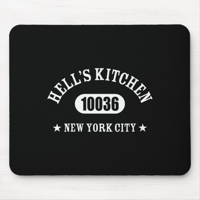 Mousepad Womens Hell's Kitchen 10036 New York City _ Nyc At (Frente)