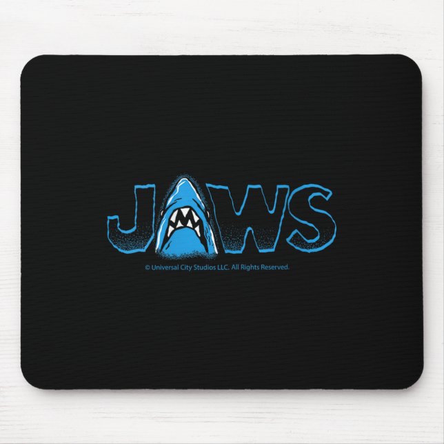 Mousepad Womens Jaws 2025 Clique No Ícone De Filme De Tubar (Frente)