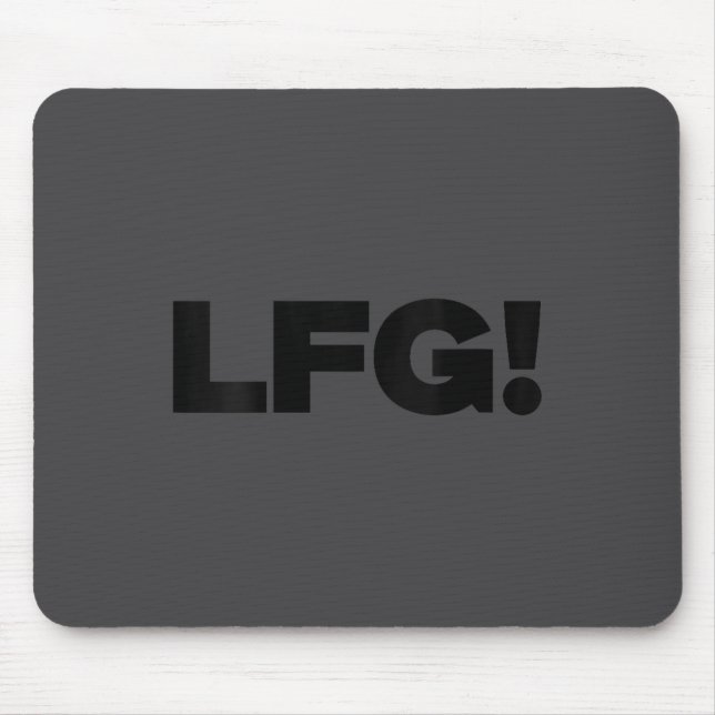 Mousepad Womens Lfg Motivational Bold Design For Srts And G (Frente)