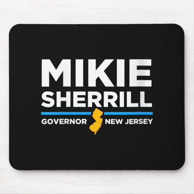 Mousepad Womens Mikie Sherrill New Jersey Governor 2025 V-n (Frente)