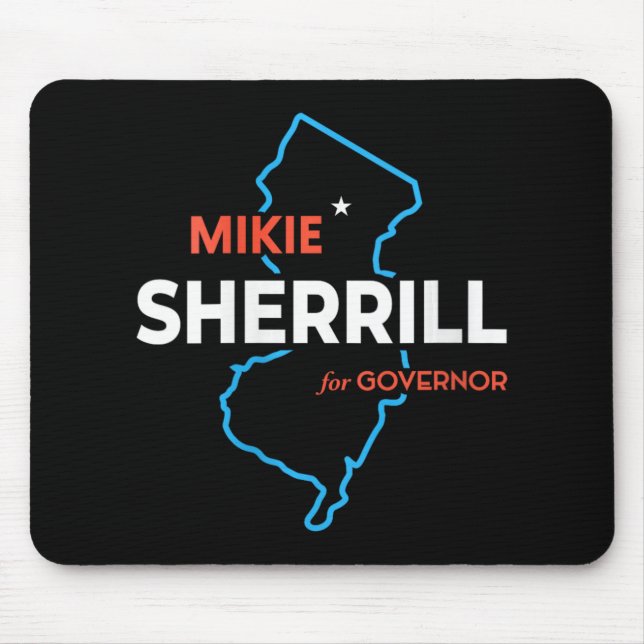 Mousepad Womens Mikie Sherrill New Jersey Governor Election (Frente)