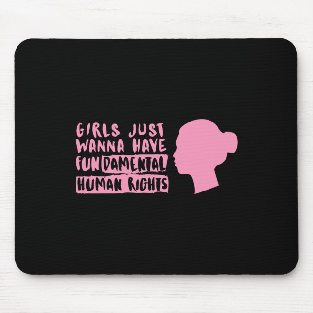 Mousepad Womens Right Sticker (Frente)