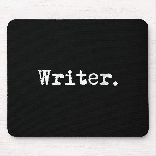 Mousepad Womens Writer Funny Writing Book Au Novelist Gift  (Frente)