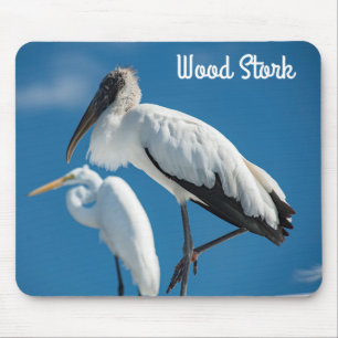 Mousepad Wood Stork