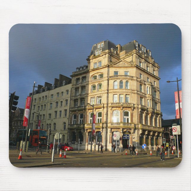 Mousepad Wood Street, Cardiff, Gales (Frente)