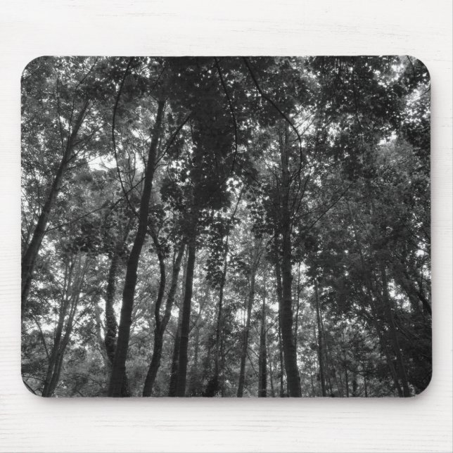 Mousepad Woodland Canopy 02 BW (Frente)