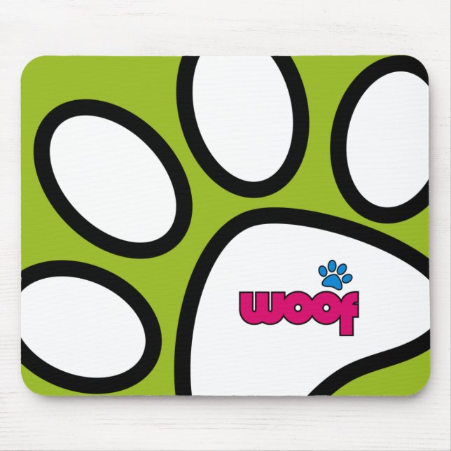 Mousepad Woof Mousemat (Frente)