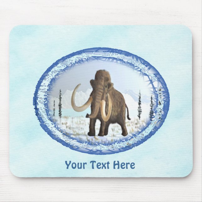 Mousepad Wooly Mammoth (Frente)