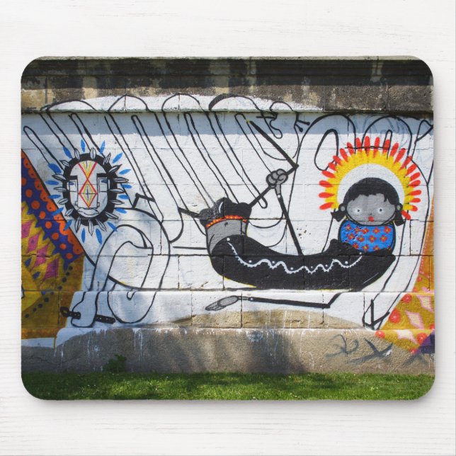 Mousepad Worm Girl (Frente)