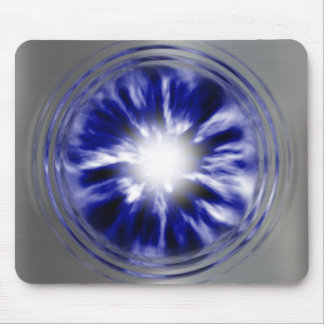 Mousepad wormhole de prata escovado 2