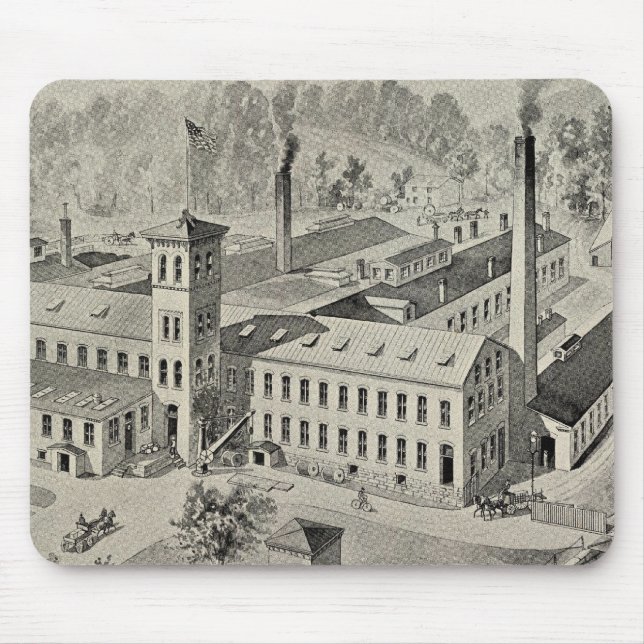 Mousepad WR Brixey, fabricante (Frente)