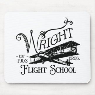 Mousepad Wright Bros. Escola do vôo