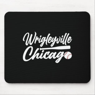 Mousepad Wrigleyville Chicago Baseball American