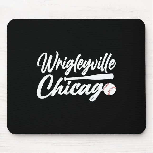 Mousepad Wrigleyville Chicago Baseball American (Frente)