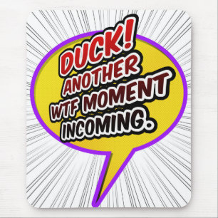 Mousepad WTF Duck
