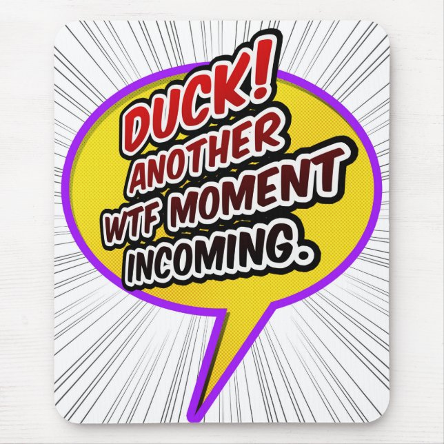 Mousepad WTF Duck (Frente)
