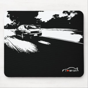 Mousepad WTI de Suburu WRX - adicione sua foto