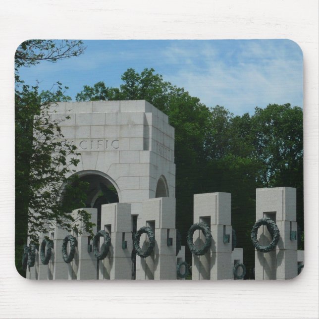 Mousepad WWII Memorial Wredies II em Washington DC (Frente)