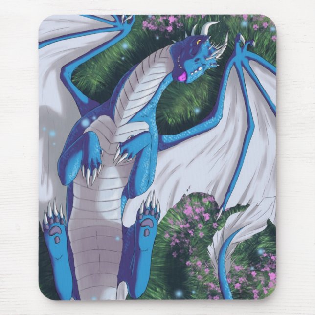 Mousepad Wyvern azul (Frente)