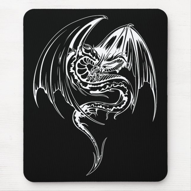 Mousepad Wyvern Dragon São Criaturas Míticas Fantásticas (Frente)