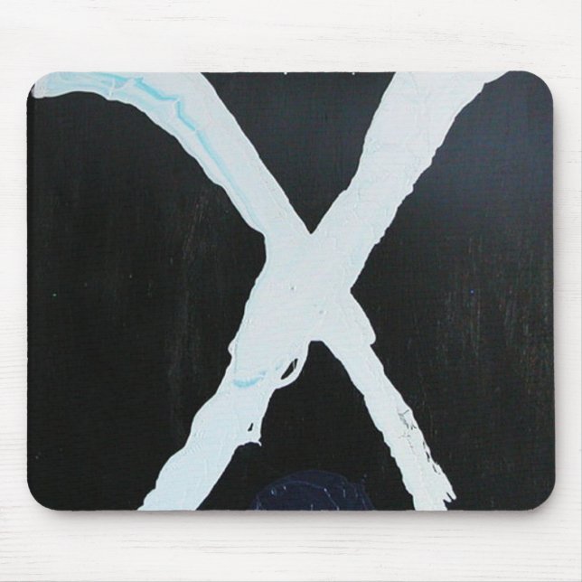 MOUSEPAD X BRANCO (Frente)
