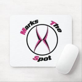 Mousepad X marca o ponto