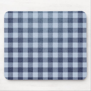 Mousepad Xadrez azul