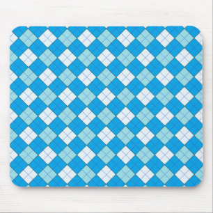 Mousepad Xadrez azul