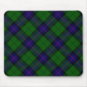 Mousepad Xadrez azul-tartan armstrong e verde